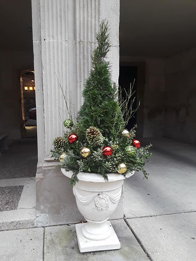 Junior Terrace, Holiday Planters